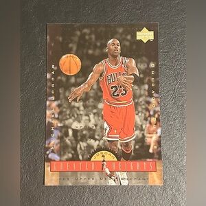 Jordan Greater Heights Oversized Collector’s Card 3 1/2” x 5” - VGC7